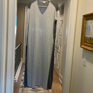 CT Plage grey sweater maxi dress